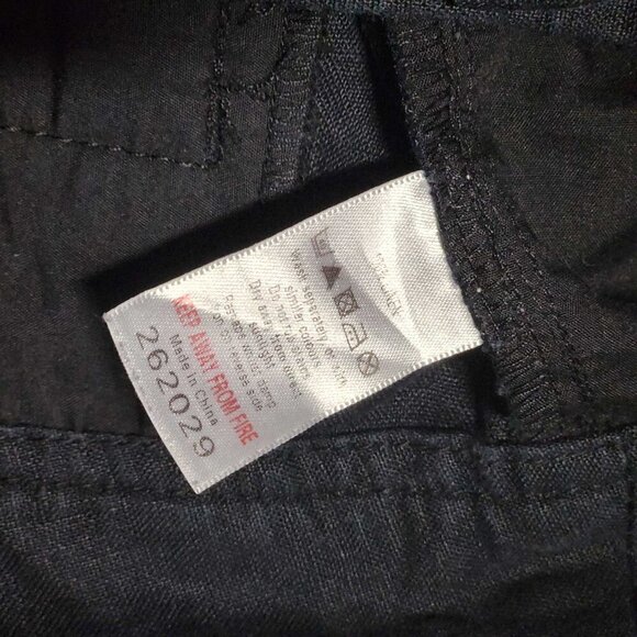 Monsoon Y2K light & flowy black wide legged comfy linen pants size 30″ waist - Picture 7 of 10